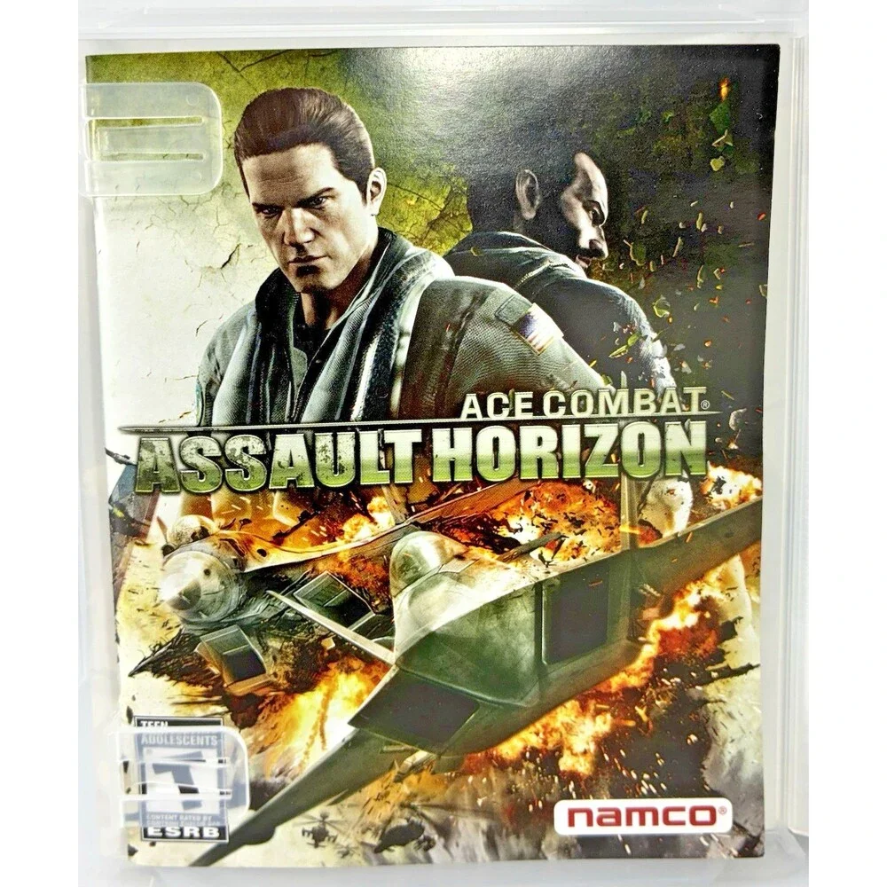 Ace Combat: Assault Horizon PlayStation 3 Namco 2011 Complete w/ Manual Tested